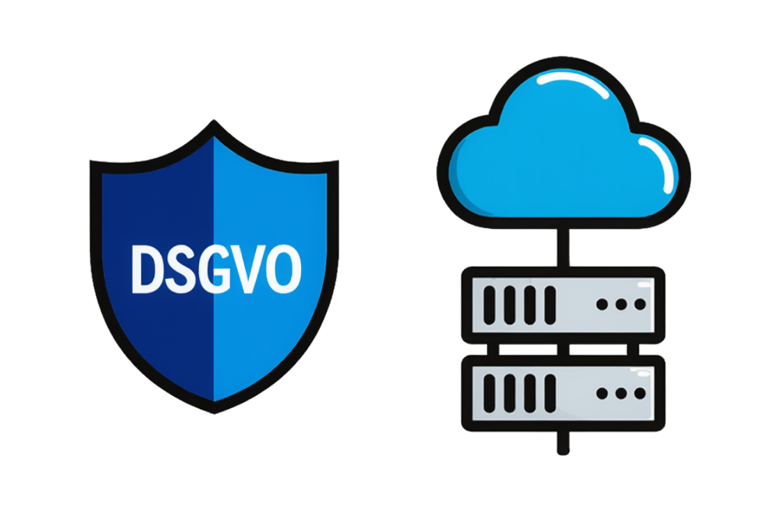 Datentransfer und -speicherung in der Cloud